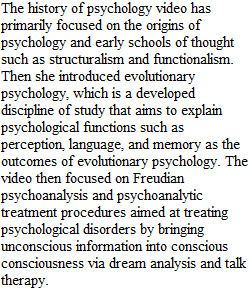 Essay: What is the History of Psychology?
