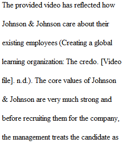 5-1: Johnson & Johnson Video Case