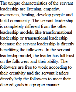 Leadership and Management Models Assignment
