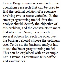 Managerial Science-Discussion