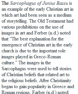 M6D1: Early Christian Art - Old Imagery with New Meaning