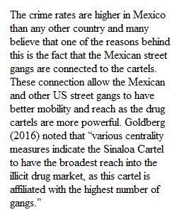 M7D1 Street Gangs and the Cartel Connection