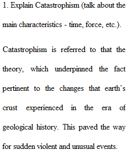 Lab 1 Geological Time